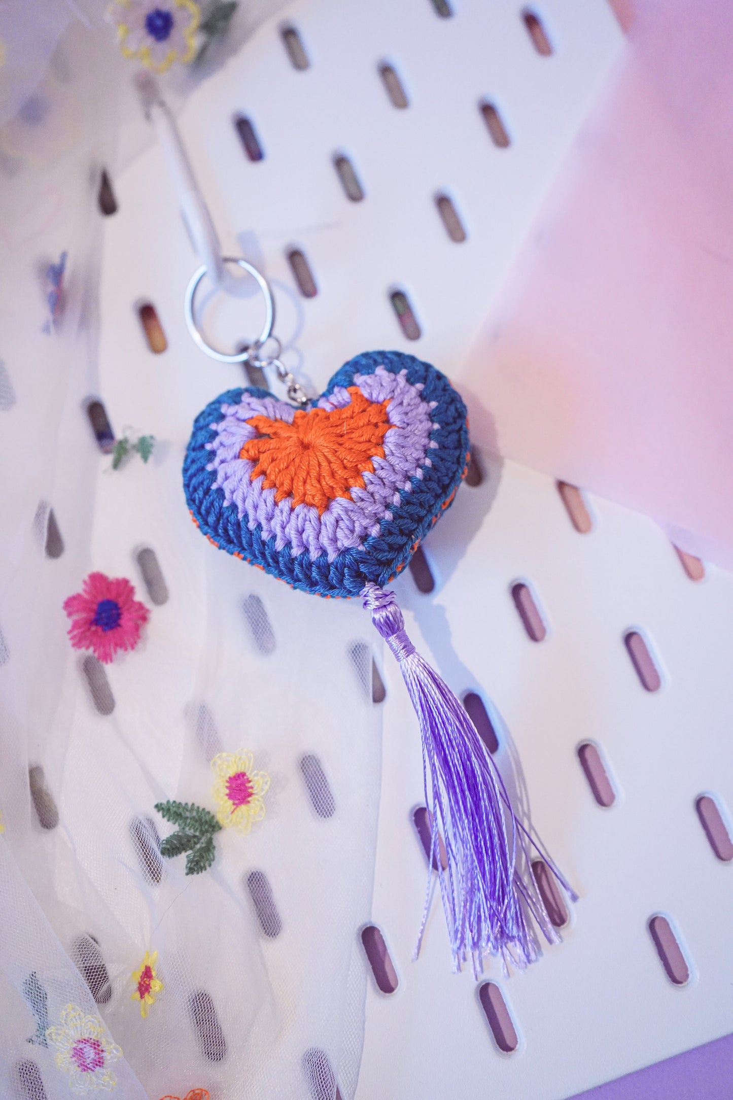 Deep Love Heart - Keychain