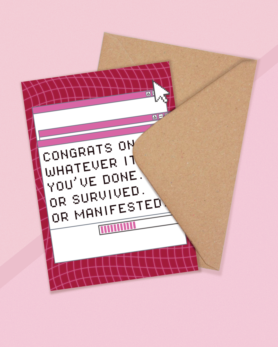 Congrats on whatever - Greeting Card