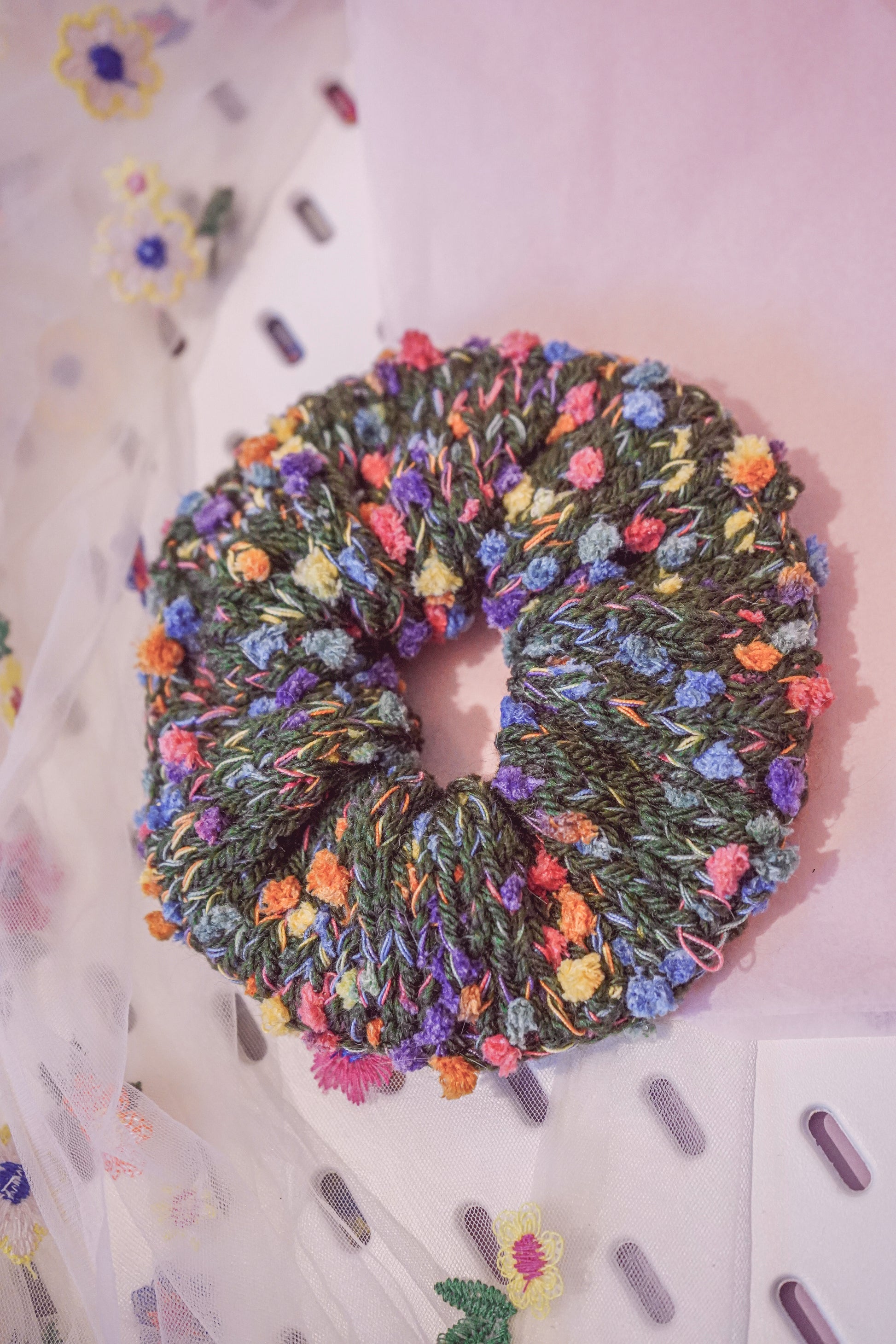 Cottage Garden - Scrunchie
