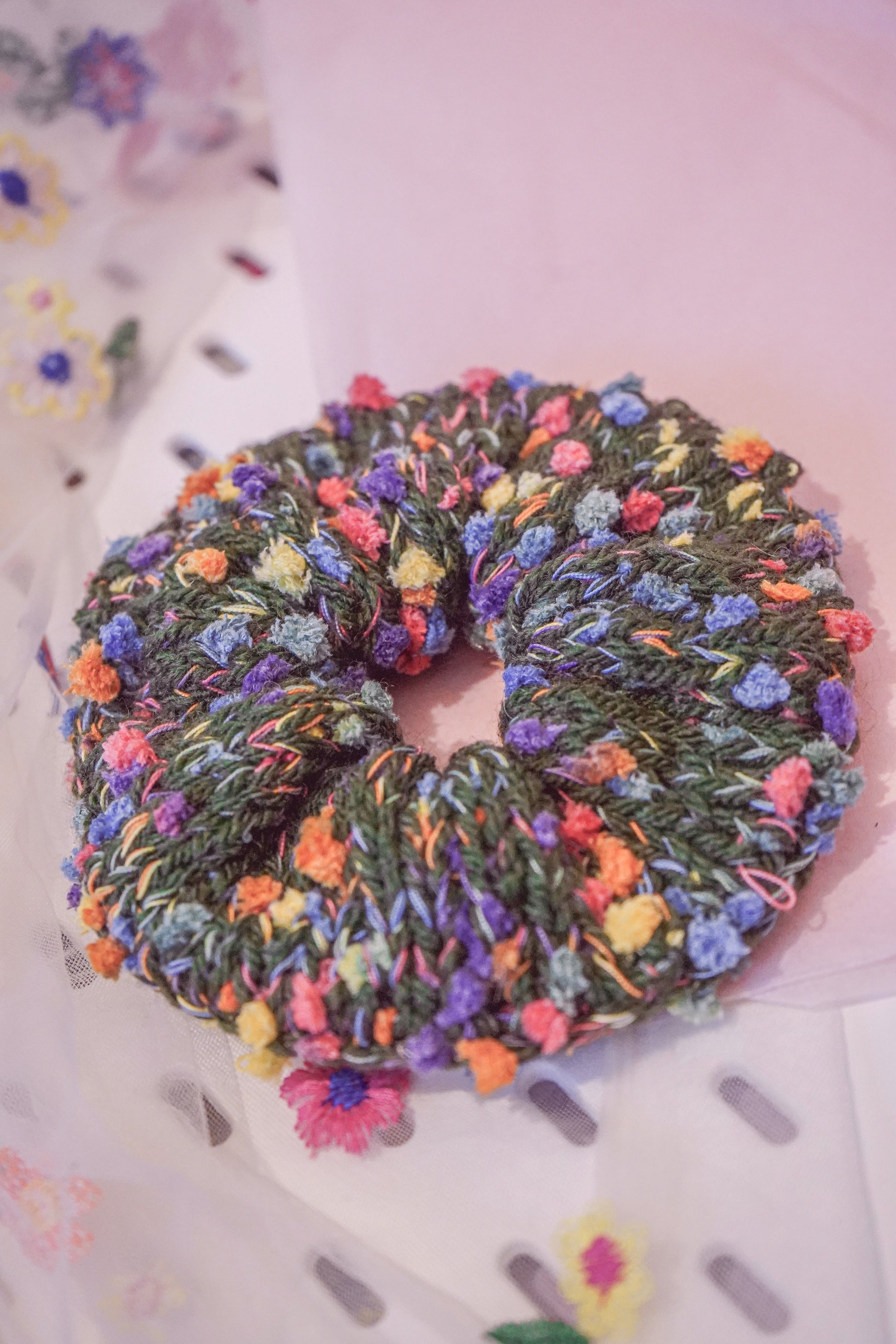 Cottage Garden - Scrunchie