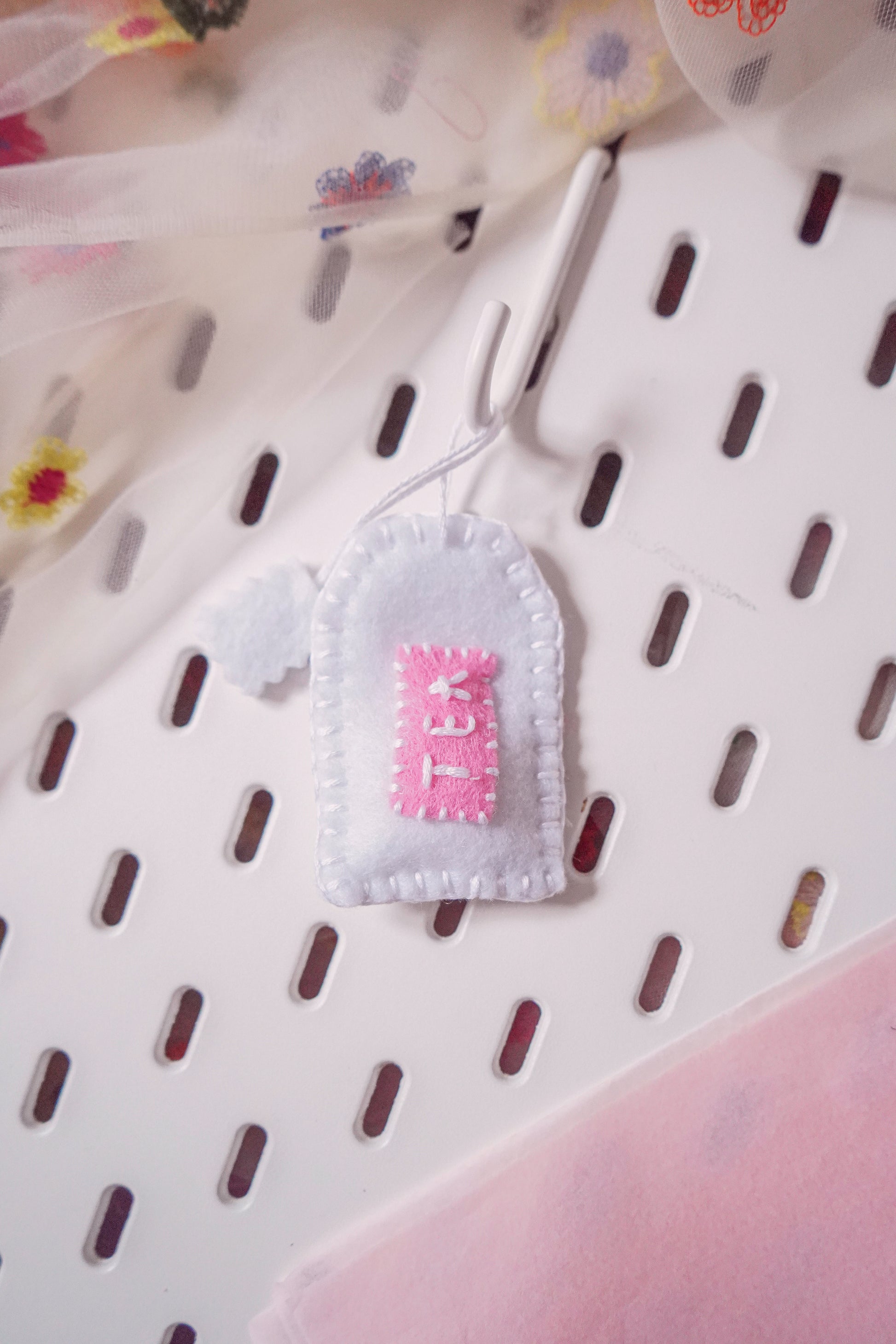 Felt Tea Bag - Ornament