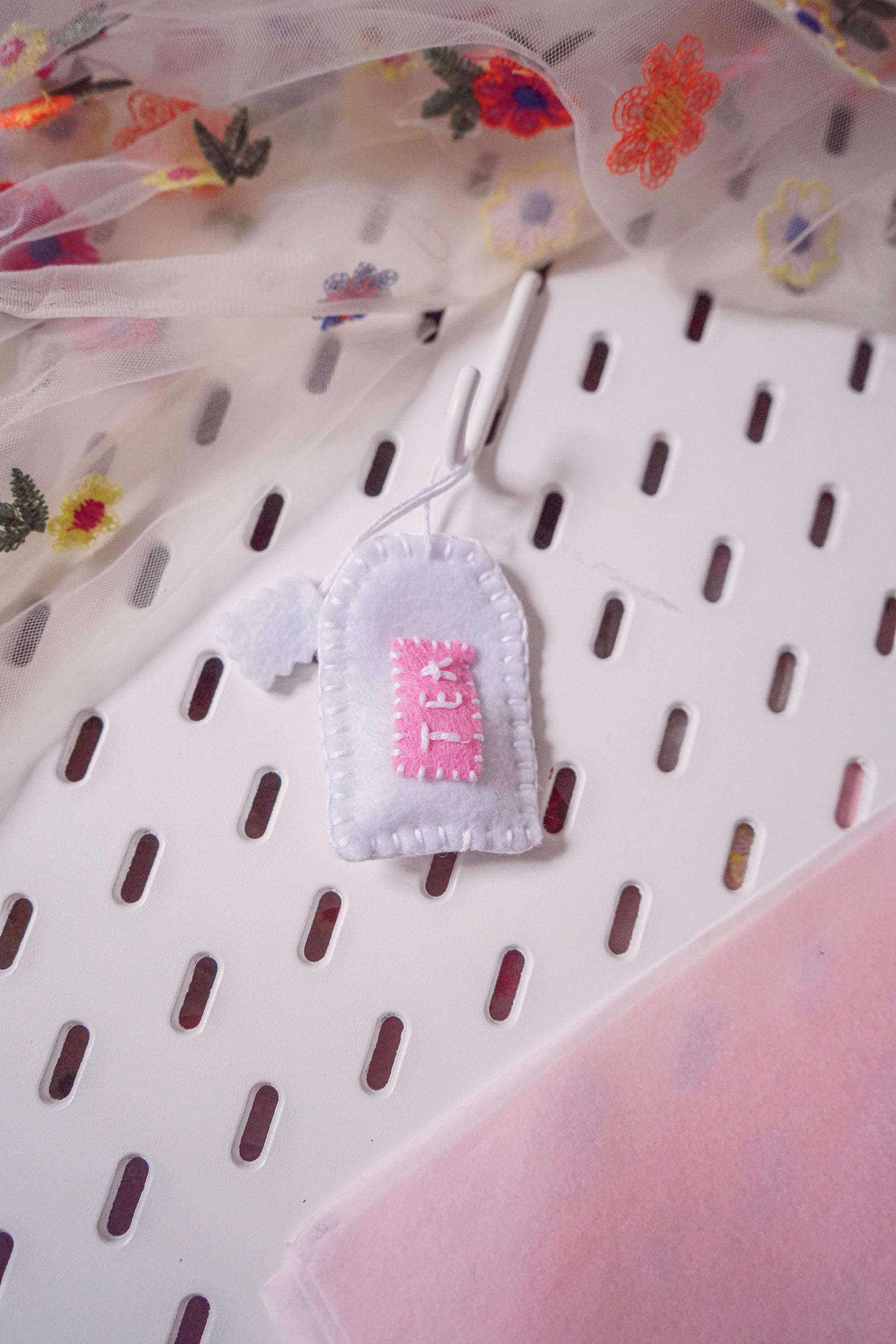 Felt Tea Bag - Ornament 2