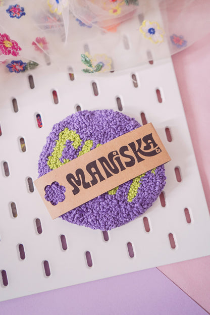 Shameless Punch Needle Coaster - C*NT