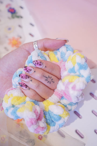 Pastel Candy Cloud - XL Scrunchie