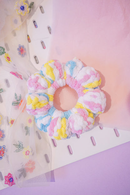 Pastel Candy Cloud - XL Scrunchie