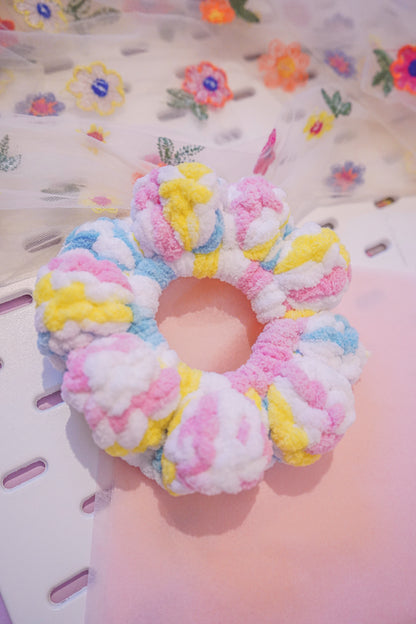 Pastel Candy Cloud - XL Scrunchie