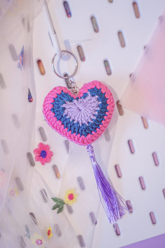Deep Love Heart - Keychain