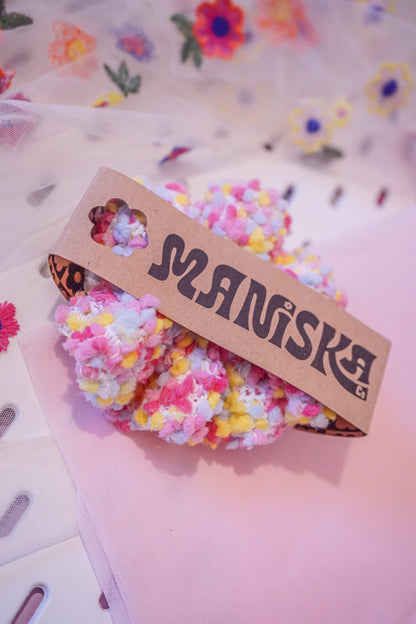 Pastel Rainbow - Small Scrunchie