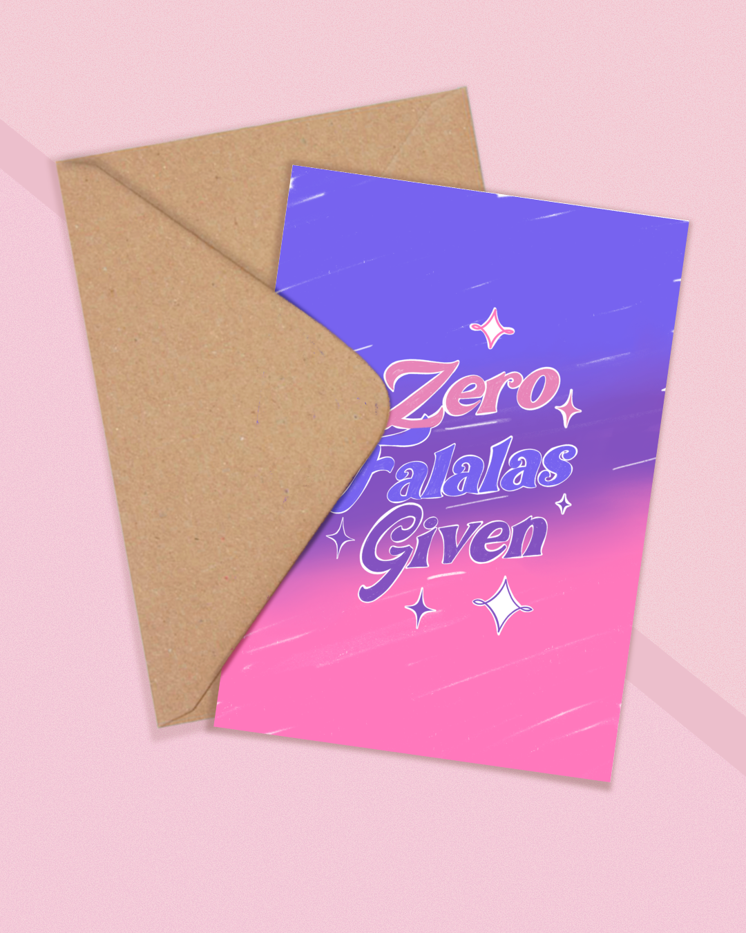Zero Falalas Given - Christmas Card