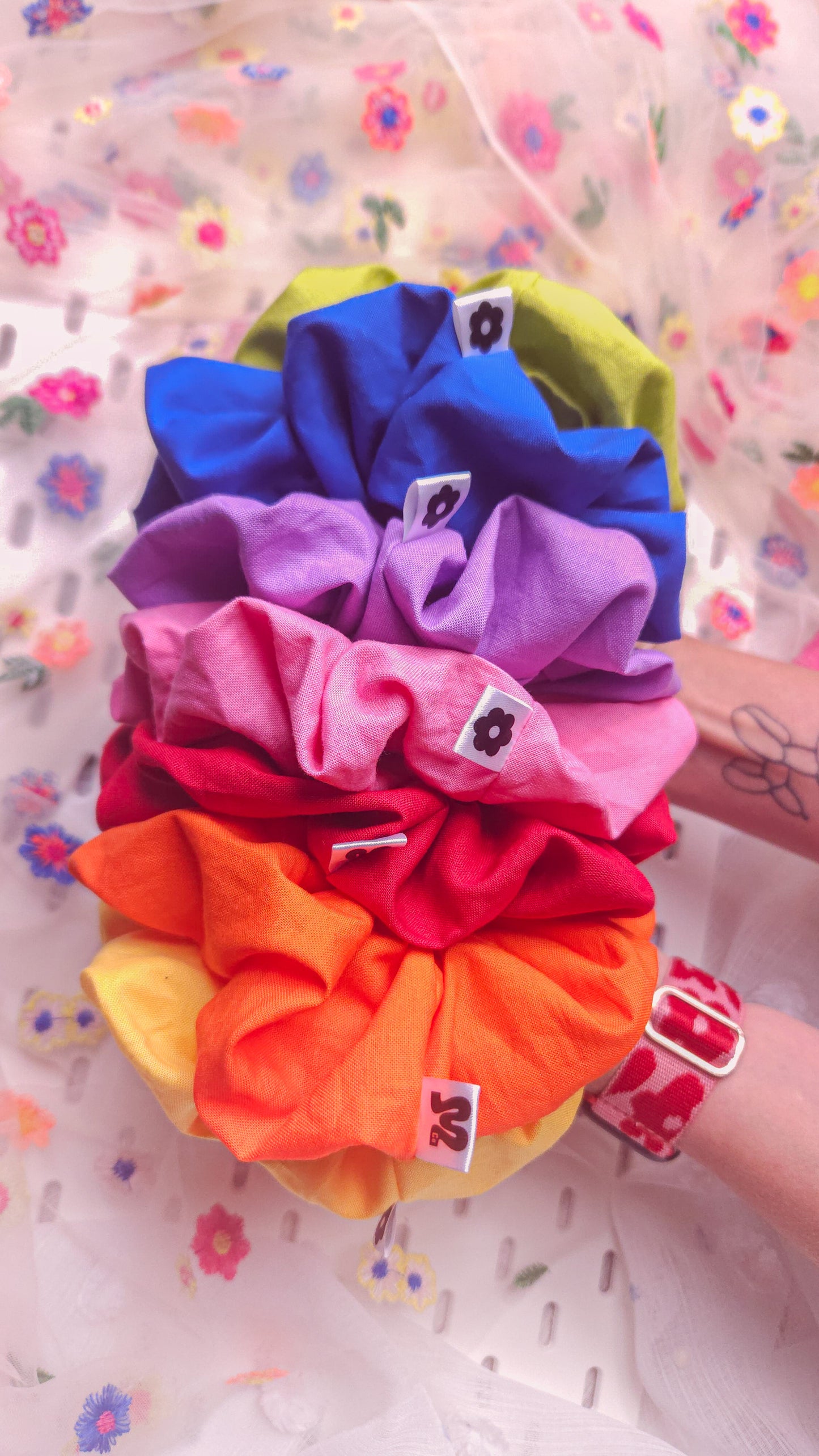 Fabric Scrunchies